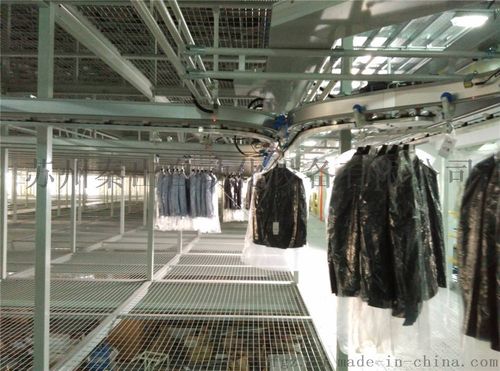智能工厂服装行业-全自动悬挂仓储出库输送系统